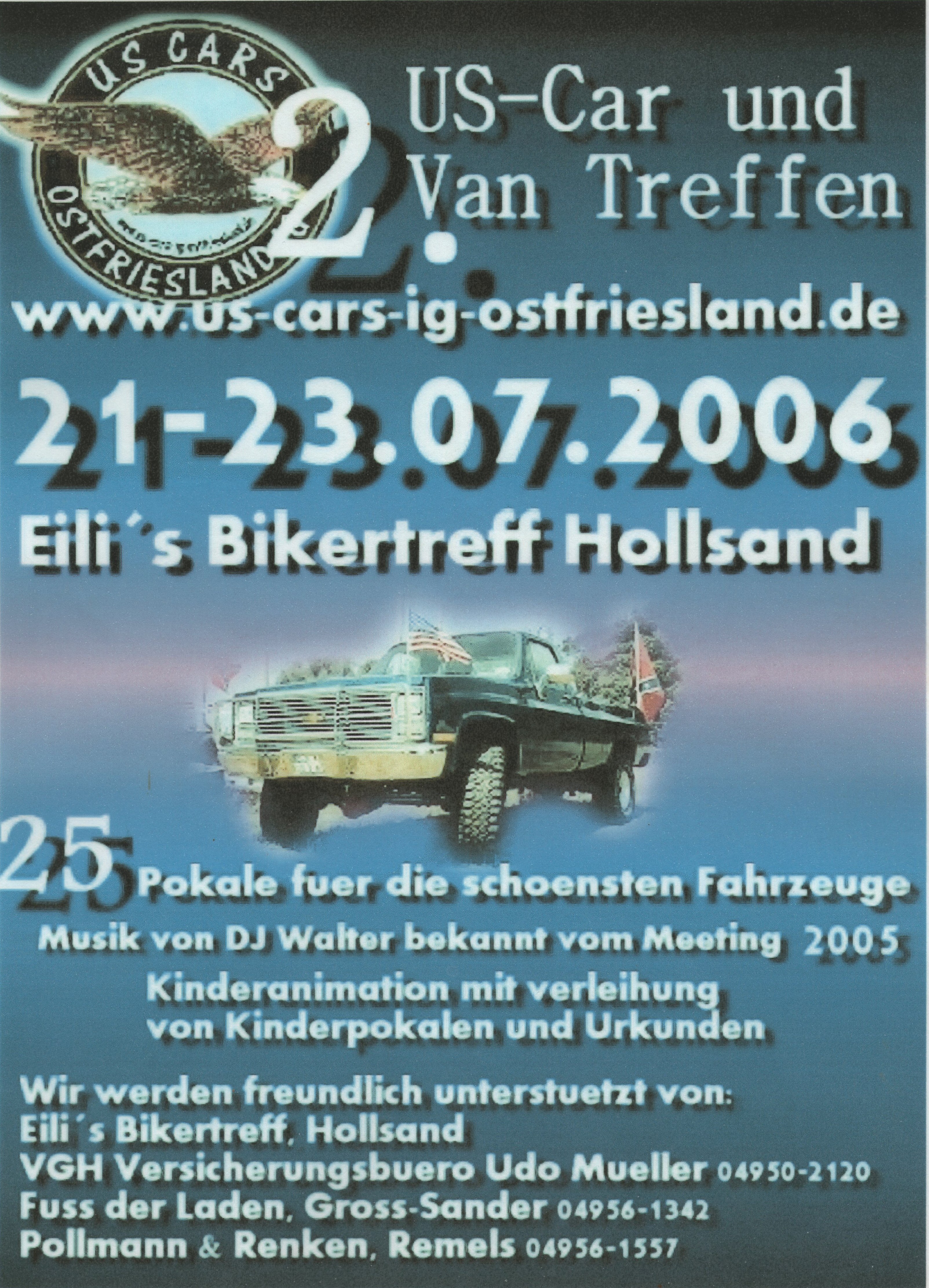 Plakat US Cars Ostfriesland 2006